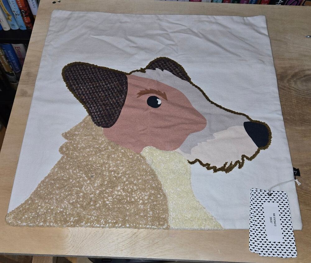 NWT Collie pillowcase 20x20 SAATVIK